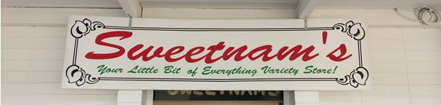 The Sign of Sweetnam's Store, Barriere.